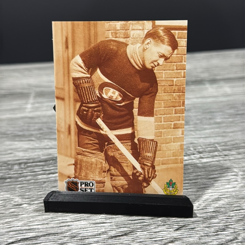 NHL | Pro Set #333: Georges Vézina (French): The First Ironman (1991) - Card